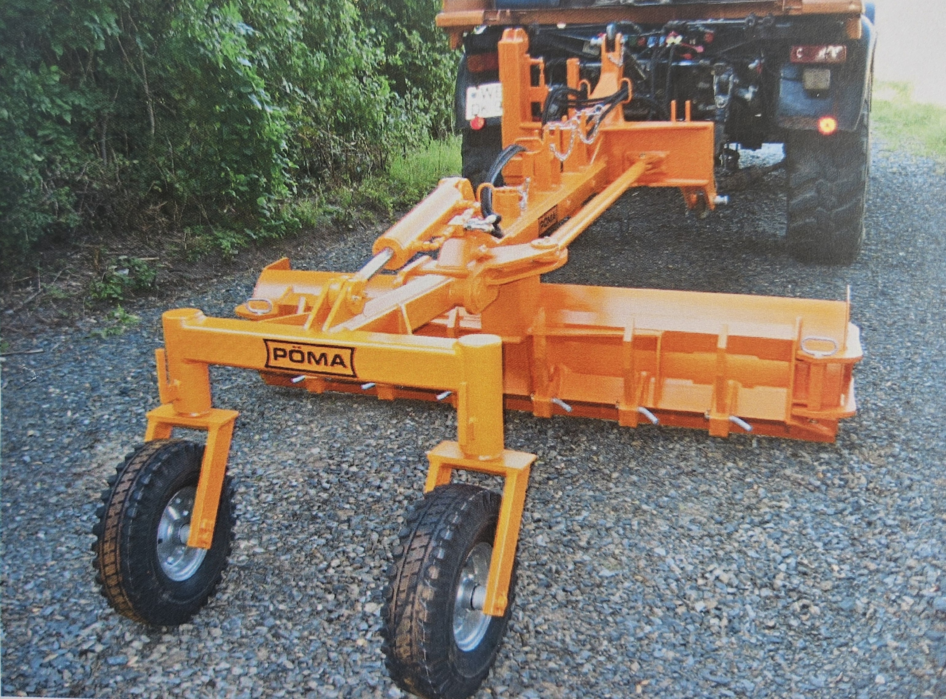 PÖMA Anbaugrader H225 ESP