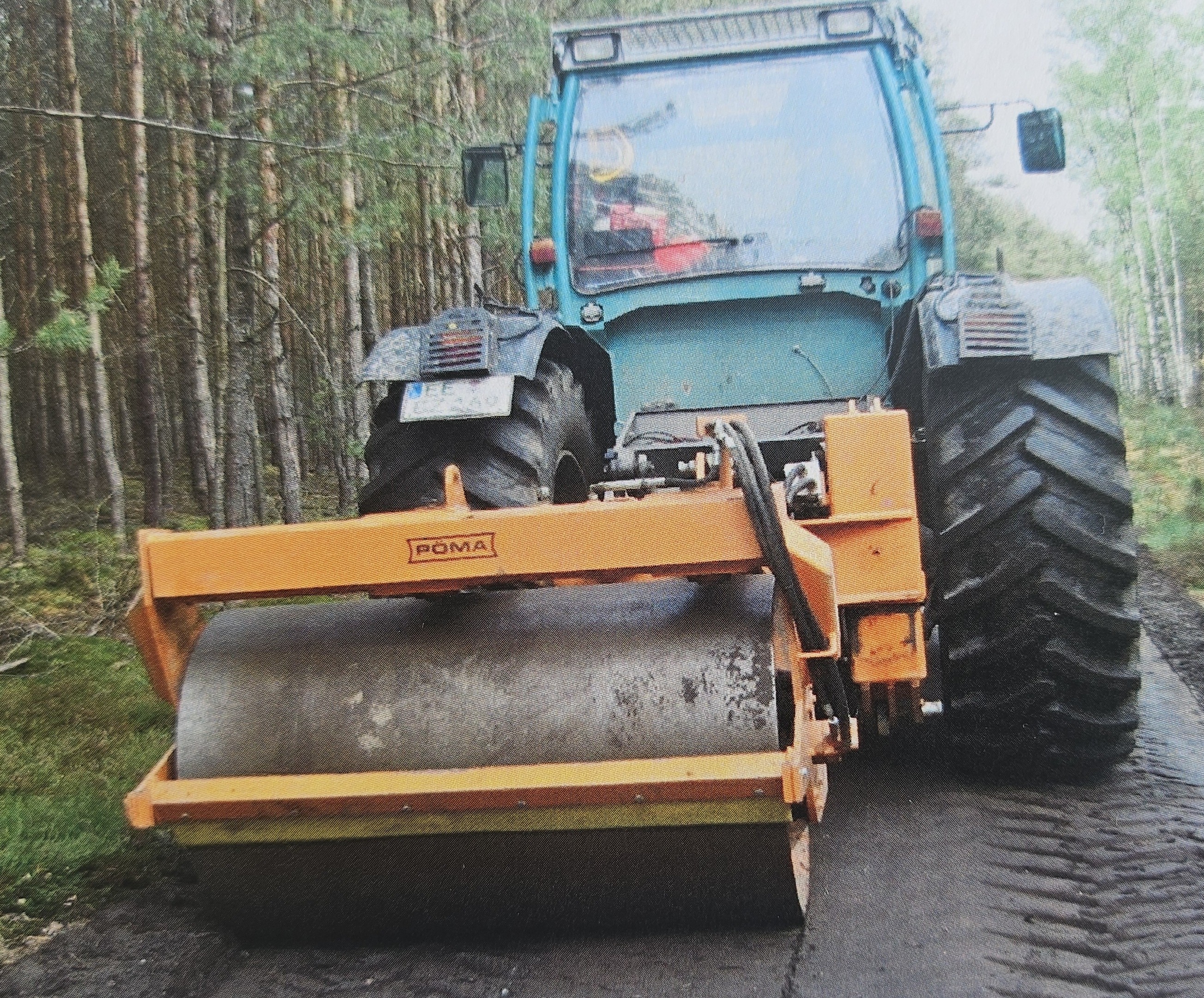 PÖMA Anbau Vibrationswalze RW 150